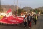 5 mil personas recibieron a los caminantes del Agua en la Plaza de Armas de Trujillo.